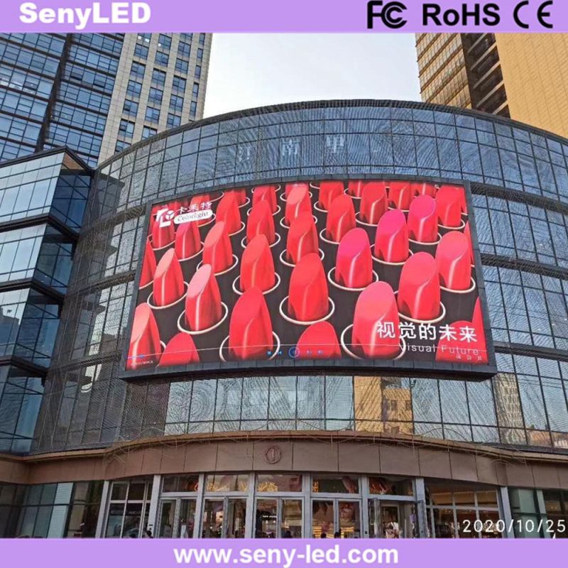 Shopping Mall Large Display Board Outdoor P10 Super Bright LED Video Advertising Screen Factory