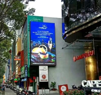 Wall Mounted Advertising Display LED P3 P4 P5 P6 P8 P10 Pantalla LED De Acceso Frontal Outdoor LED Screen Front Service