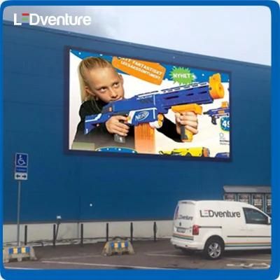 Front Service P10 Outdoor LED Screen for Shopping Mall Entrance