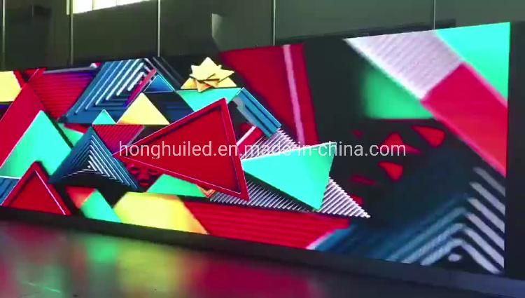 Indoor Curve Front Service Rental LED Screen P3.91/P4.81