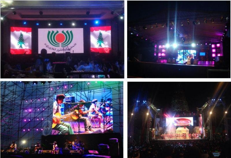 Best Price P3.91 Indoor 500*1000mm LED Stage Screen Panel Events LED Display