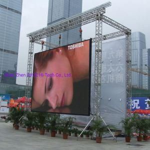 P3.91 Outdoor Rental LED Display HD Large Advertising Screens for Commercial Center 1/16 Scan