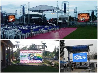 P8 (P6-P5-P4) Outdoor Rental LED Display for Leasing Activities--Youtu Be