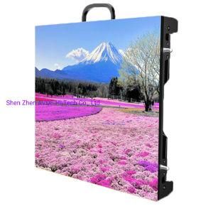 P4.81 Outdoor Rental LED Display Slim Design 250mm * 250mm