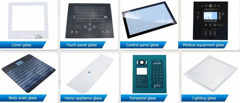 Camera Monitor Cover Glass Panel for Outdoor Equipment Parts