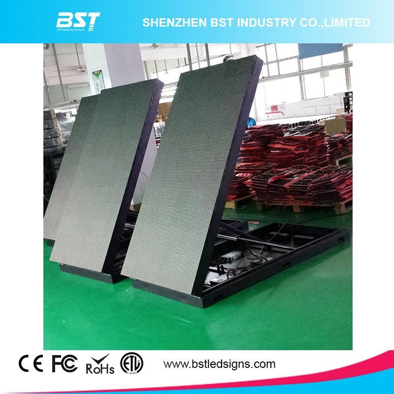 High Brightenss P8 SMD3535 Outdoor Full Color Front Service Advertising LED Display