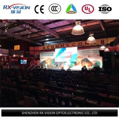 P2.976 P3.91 P4.81 Indoor Outdoor Rental LED Screen Display with Waterproof Die Casting Aluminum Cabinet 500mm X 500mm