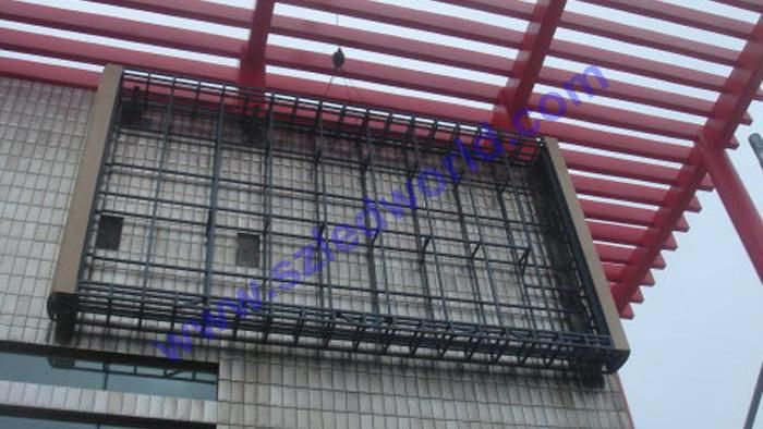 Outdoor Naked Eye Advertising Display Panels 3D LED Video Wall Billboard