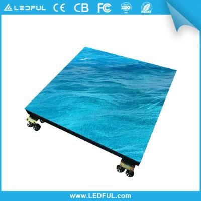 High Quality Interactive Rechargeable Indoor P6.2 LED Screen Dance Floor (FI6.2)