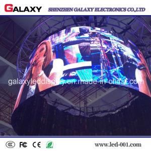 Indoor Outdoor LED Display Screen with Curved Design P2.98/P3.91/P4.81/P5.95 for Rental