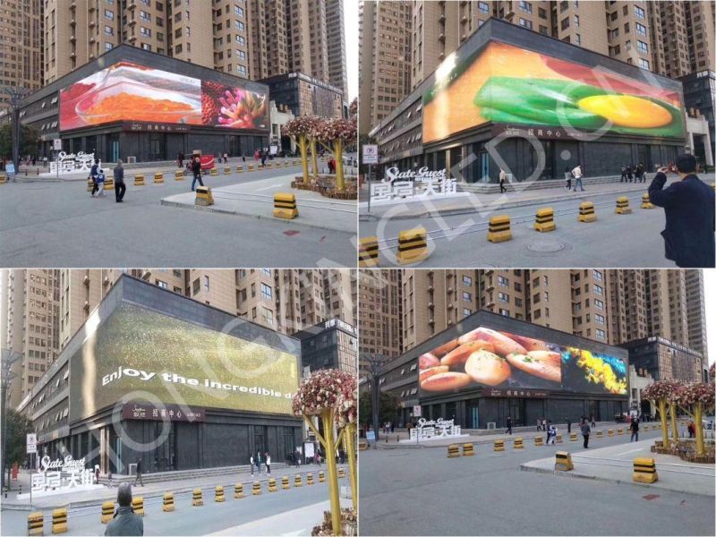 P4.81 P3.91 High Resolution Outdoor LED Display Screen Wall for Advertising