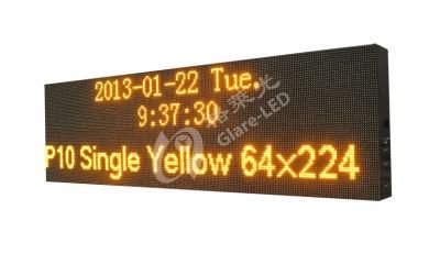 Bus Station Flow Text LED Display Screen Single Color P6 P8 P10 Displays Bus Stop Display Coach Screen