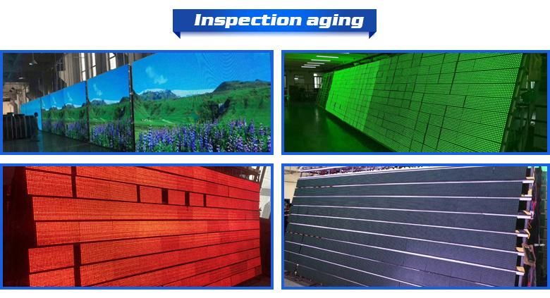 Hooshine Outdoor Fullcolor P10 Dual Advertising LED Wall Panel