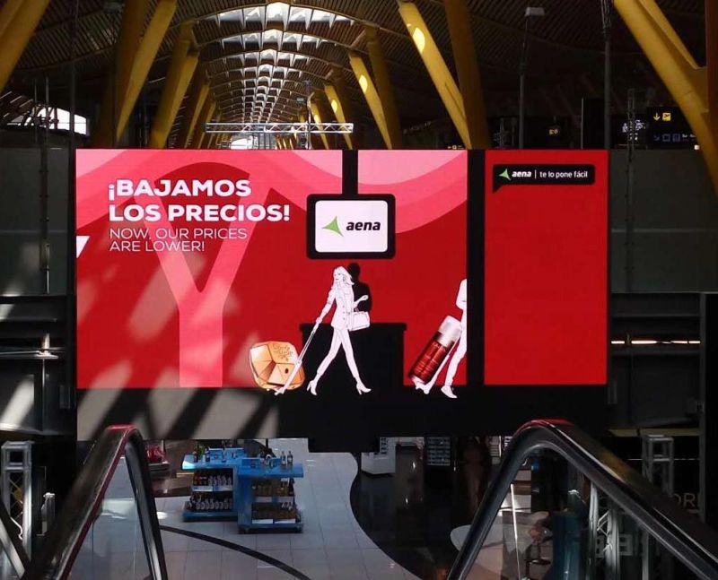 P4/P5 Full Color High Resolution Indoor Fixed LED Display Screen