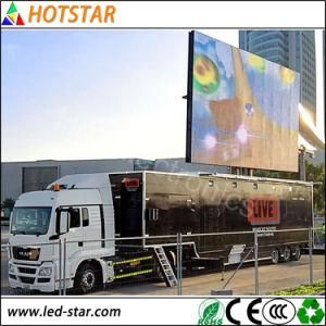 High Brightness P6 SMD Full Color Outdoor Advertising LED Screen