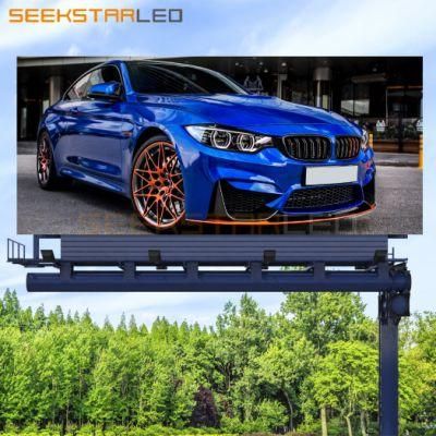 Popular Brightness Outdoor LED Advertising Building Display of Video Wall P8