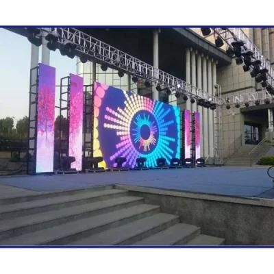 3500 Adjustable IP65 Fws Cardboard, Wooden Carton, Fliaght Case 3D Advertising LED Screen Display