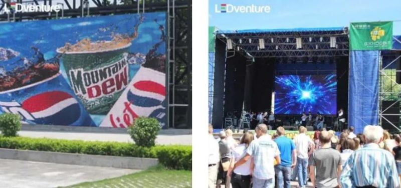Full Color P4.8 Outdoor Stage Screen Rental LED Display Panel