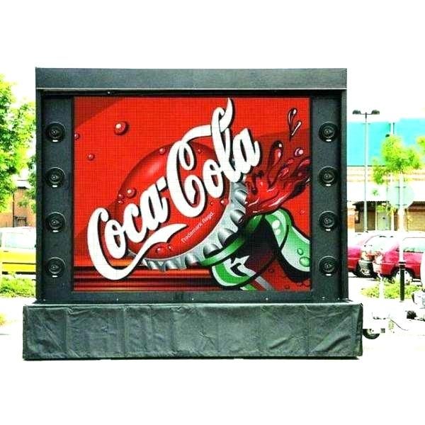 Outdoor P4 Module High Brightness Sign Board Outdoor LED Advertising Screen