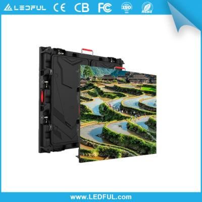 Uhled P3.91 P4.81 5X3&prime; 6X4&prime; High Brightness Double Sided Outdoor LED Digital Advertising Video Wall Screen and Displays