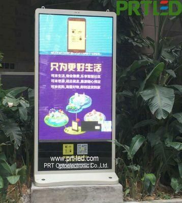 Wireless Controlled P5 LED Advertising Digital Signage with High Brightness 7000nits
