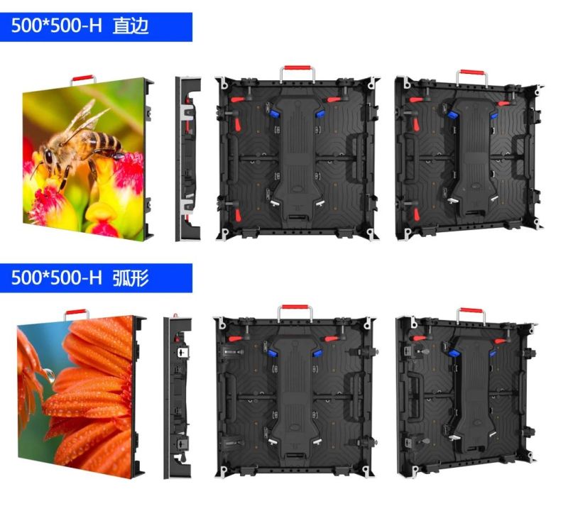 High Refresh Indoor Diecasting LED Display Screen P3.91 500X500 for Rental LED Sign
