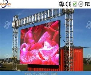 Outdoor Video Advertising Curved LED Screen Display