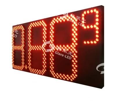 48inch 8.889 8.889/10 Gas Station Pylon Gas Price LED Sign Gas Price Changer