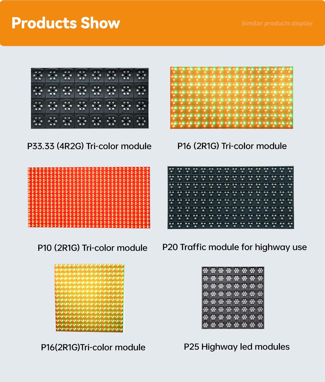 P20 2A Electronic Variable Message Signs LED Module