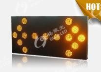 Traffic Warning Light LED Auto Dimming Mounted Sign Directional Display Lights Car Arrow Board