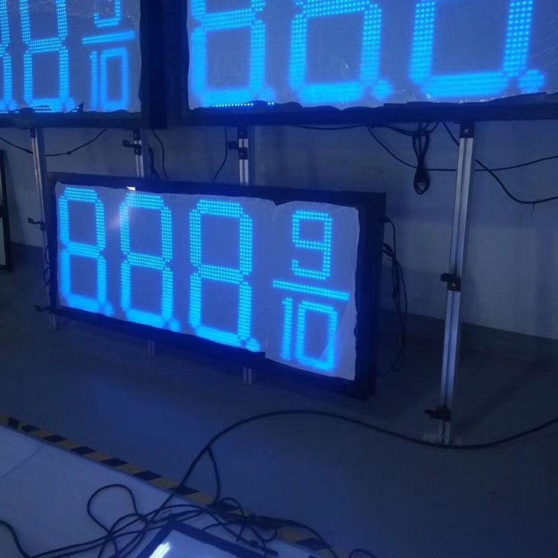 8.88 9/10 Outdoor Waterproof 20inch LED Gas Price Sign Remote Control