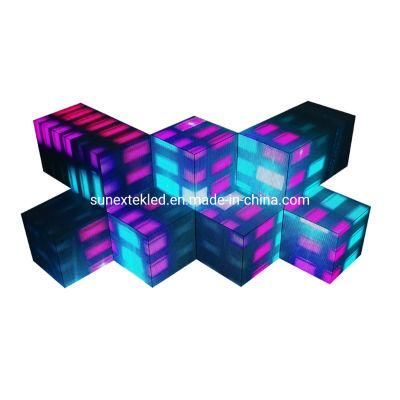 Factory Indoor P4 P5 P6 DJ Booth DJ Table Desk Stage Disco Night Club Background LED Panel LED Screen LED Display