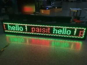P10 Outdoor Scrolling LED Message Panel for Advertising Support Programmable and Customized