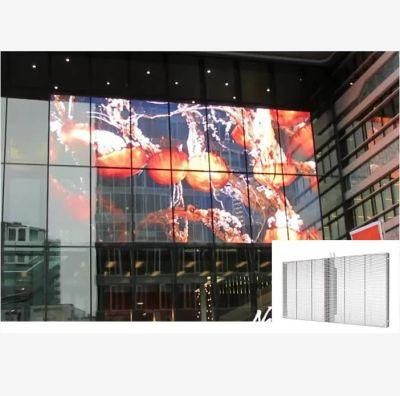 Fixed Installation Indoor High Brightness P3.9-7.8 / 10.4 Window Commercial Advertising Retail Shop LED Screen