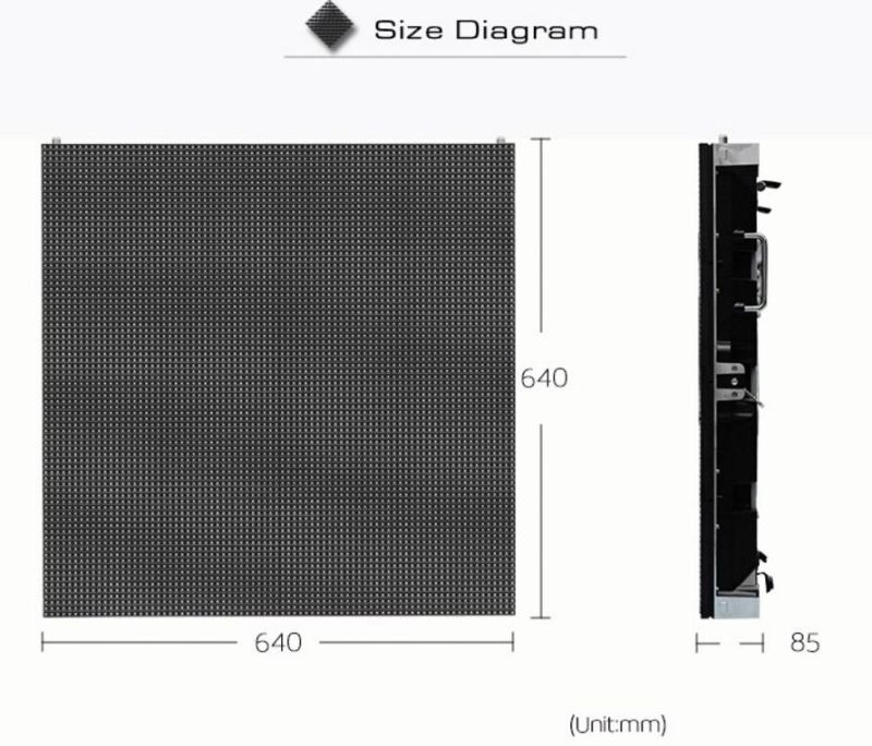 P5 Indoor Full Color LED Video Screen LED Curtain Video Wall