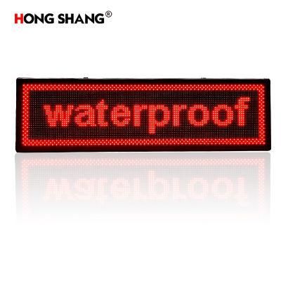 Mounting Commercial Red Advertising Screen for Indoor and Outdoor