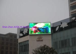 P6 P8 P10 Full Color Wall Mounted Advertising Outdoor Avoe LED Display