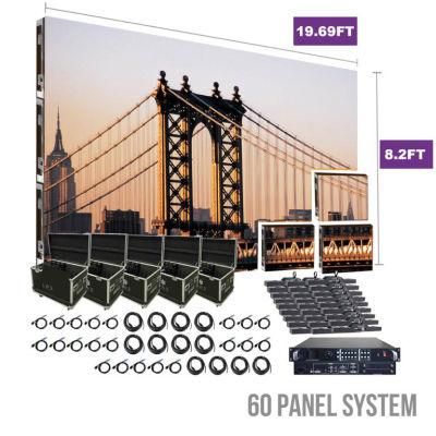 P3.91 Capacitive Video Display Outdoor P3.91 P4.81 LED Video Wall HD LED Display