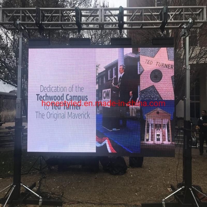 LED Manufacture Full Color LED Video Wall Outdoor Stage Event P3.91 LED Display Advertising 500*500mm Waterproof LED Board for Concert