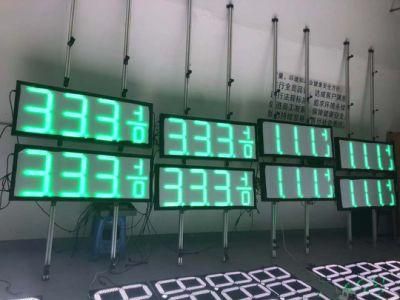 High Brightness Waterproof 12&prime;&prime;/15&prime;&prime;/18&prime;&prime;/22&prime;&prime; Petrol Price LED Gas Sign for Outdoor Use