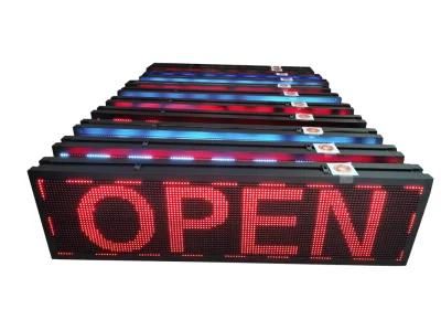 Ultra-Thin Semi-Outdoor Rolling Advertising Display Selling LED Mobile Information Signs