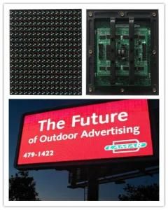 Advertising-Window Semi-Outdoor P10 LED Panel for Text Display