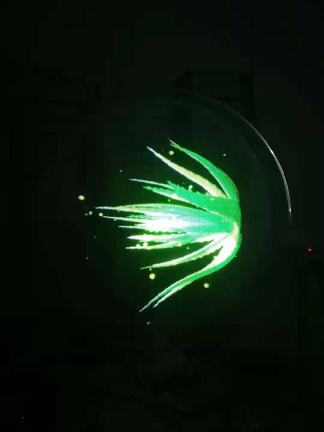 42cm Floating 3D Holographic Projector Hologram LED Fan for Shopping Mall, 3D LED Fan