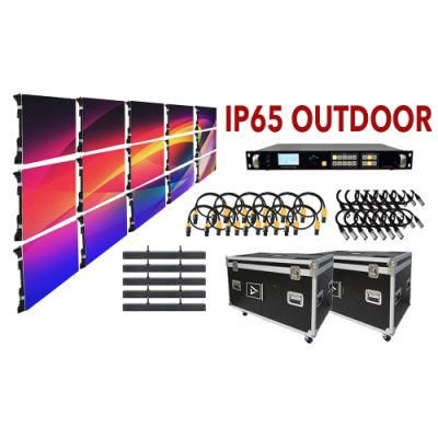 Turnkey LED Video Wall System P2.6 P2.9 P3.9 P4.8 Rental Indoor Outdoor LED Screen for Advertising