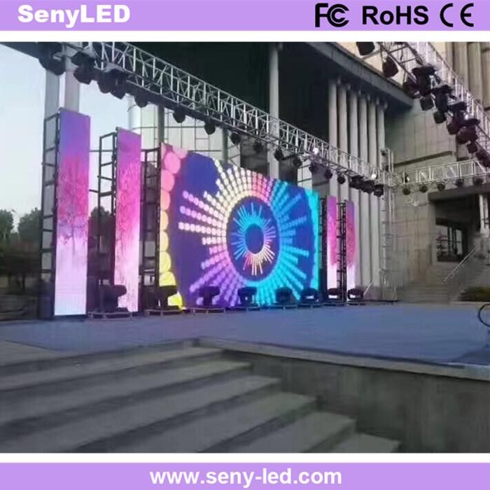 P3.91 Outdoor Rental Full Color Die-Casting LED Display Screen for Stage