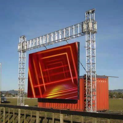 P4.81 LED Screen Outdoor Advertising 250mm*250mm Outdoor Poster LED Screen