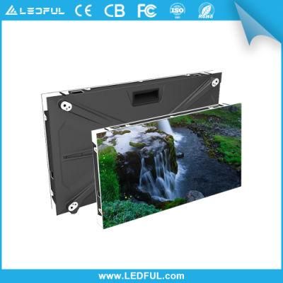 Indoor P1.56 Full Color LED Wall Display for Monitor Room