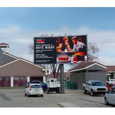 Energy-Saving Outdoor Fixed LED Advertising Billboard Display with Nationstar LEDs