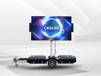 Factory Supplier Outdoor Advertising LED Mobile Trailer Car Display