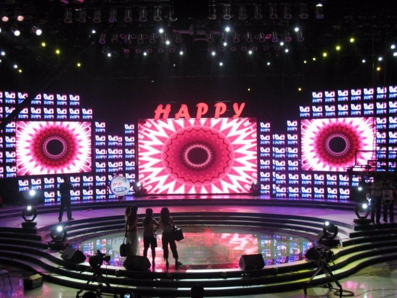 Stage Rental P4.81 Indoor LED Full Color Screen for Shows